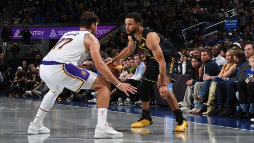 [腾讯全场集锦]🏀NBA杯-勇士25分逆转大胜复仇湖人 库里31+6 东契奇37+7
